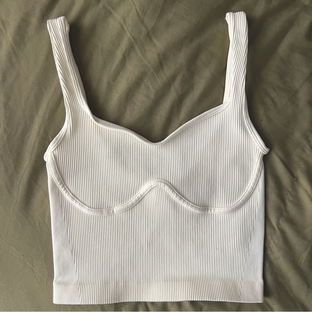 Amazon White Corset Top